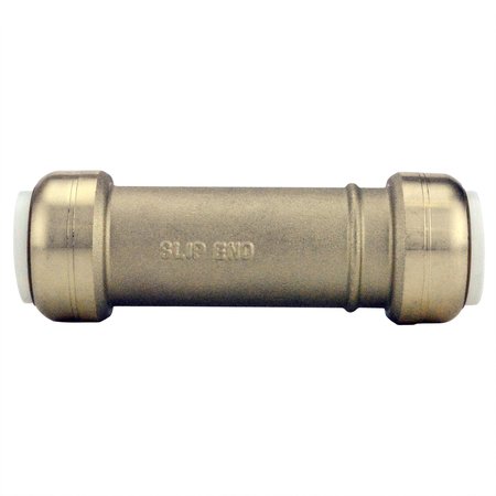 Tectite By Apollo 3/4 in. Brass Push-to-Connect PVC Slip Repair Coupling FSBIPSC34SL